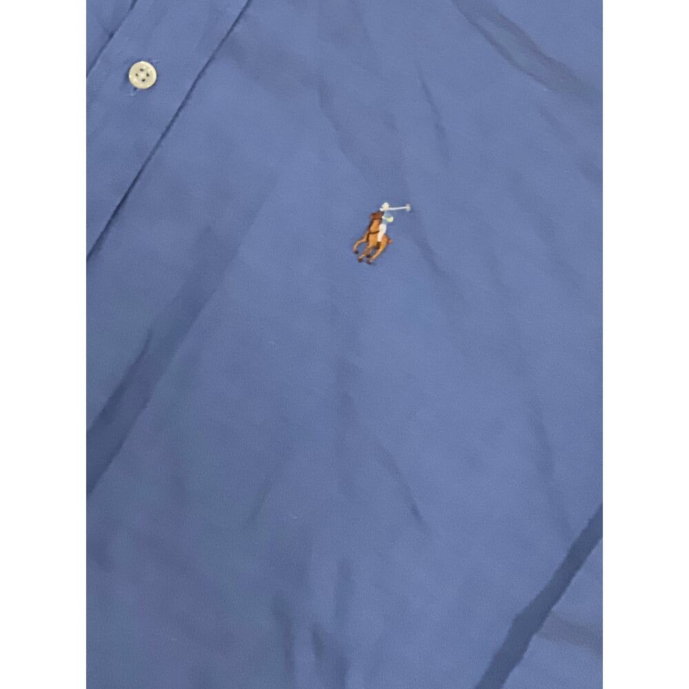Ralph Lauren, Yarmouth, Blue Dress Shirt, Size 17-35, 1116A - Picture 3 of 4
